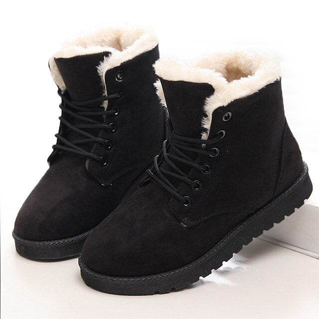 Women Boots 2020 Fashion Snow Boots Women Shoes New Women Winter Boots Warm Fur Ankle Boots For Women Winter Shoes Botas Mujer