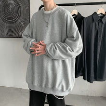 Load image into Gallery viewer, 2021 Hoodies Sweatshirt Mens Black White Hip Hop Punk Pullover Streetwear Casual Fashion Clothes Mens Oversized Korean Harajuku
