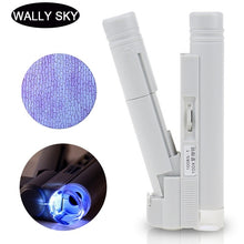 Load image into Gallery viewer, Handheld Microscope 40X 80X 100X Mini Pocket Portable Microscope LED Lamp Light Foldable Jewelry Magnifier Magnifying Loupe
