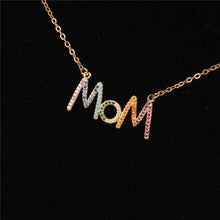 Load image into Gallery viewer, Stainless Steel A Necklace For My Mother Gift For Mother&#39;s Day Mom Letter Mother Kids Letter Mother&#39;s Day Gift
