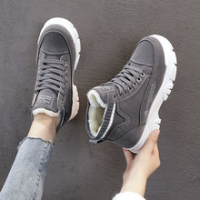 Load image into Gallery viewer, Ladies Casual Shoes Lace-up Fashion Sneakers Platform Snow Boots Winter Women Boots Warm Plush Women&#39;s Shoes  Zapatos De Mujer
