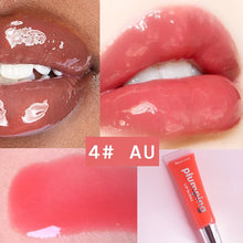 Load image into Gallery viewer, Moisturizer Cherry Gloss Plumping Lip Gloss Lip Plumper Makeup Big Lipgloss Moisturizer Plump Volume Shiny Vitamin E Mineral Oil
