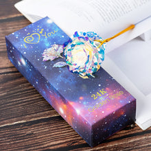Load image into Gallery viewer, Colorful Galaxy Artificial Rose Flower Infinity Gift Valentine&#39;s Christmas Home Decor For Mother Valentines Day New Year Gift

