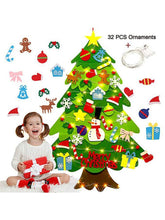 Load image into Gallery viewer, DIY Felt Christmas Tree Decorations Set Christmas Party Supplies For Nursery Children Gift Felt Christmas Tree christmas tree
