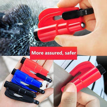 Load image into Gallery viewer, Mini Light Emergency Rescue Tool For Mini Car Auto Security Break Hammer Window With Key Chain Safety Belt Knife
