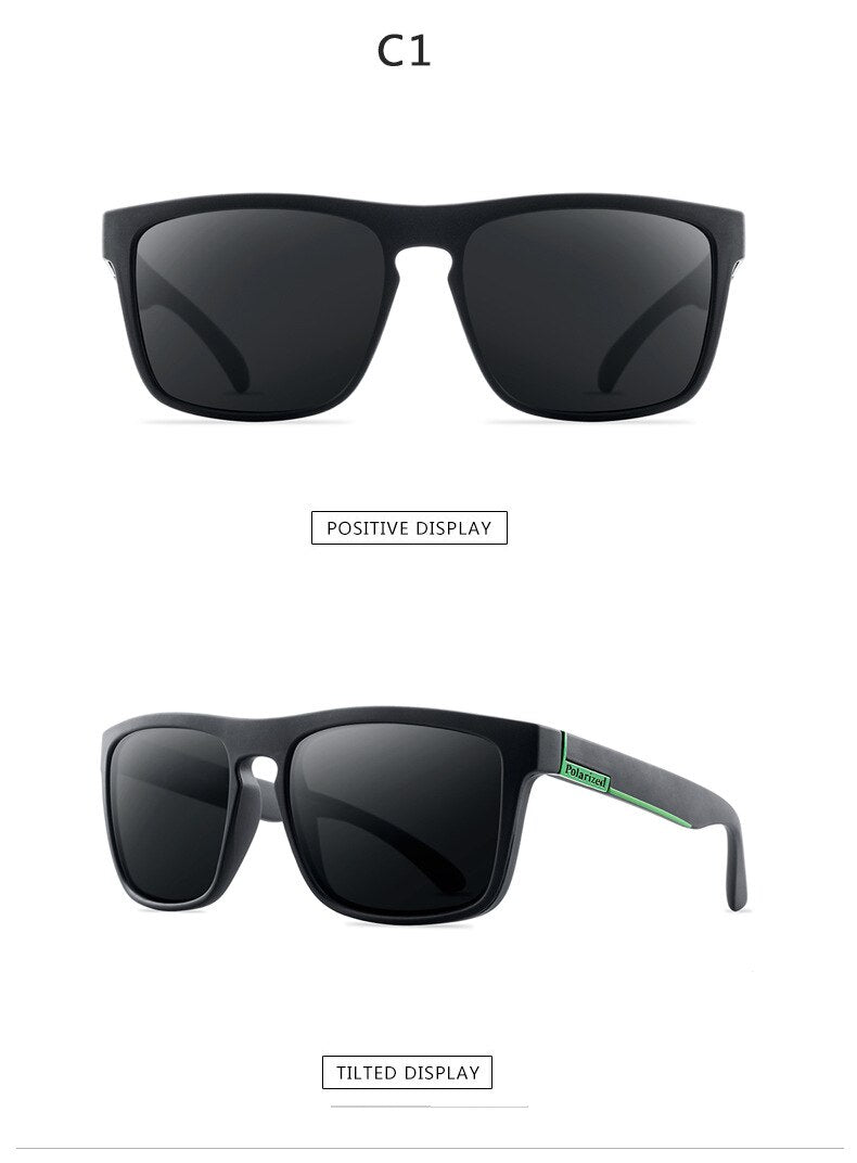 2021 New Fashion Guy's Sun Glasses Polarized Sunglasses Men Mirror Fashion Square Ladies Sunglasses Men
