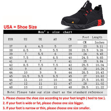 Load image into Gallery viewer, AtreGo Breathable Lightweight Men Steel Toe Work Safety Shoes Mesh Trainers Casual Hiking Puncture-Proof Work Sneakers
