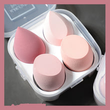 Load image into Gallery viewer, 3/4 Piece Set Of Makeup Sponge, Puff, Healthy Latex Soft Sponge, Wet And Dry Set, Beveled Beauty Makeup Tool
