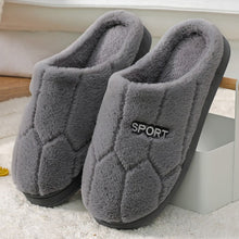 Load image into Gallery viewer, Women Slippers Winter Warm Home Soft Sole Non-slip Plush Cotton Shoes Men Lovers Bedroom Flats Ladies Girls Boys Cute Fur Slides
