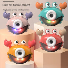 Load image into Gallery viewer, Soap Camera Bubble Machine Blowing Fully-Automatic Electric Music Light Summer For Kids Toys Board Games outdoor garden child
