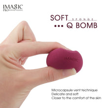 Load image into Gallery viewer, IMAGIC Makeup Mixer Soft Water Sponge Puff Professional Makeup Puff Sponge for Foundation Cream Concealer Makeup 3 Pack
