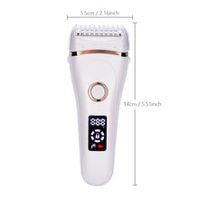 Load image into Gallery viewer, Electric Razor Painless Lady Shaver For Women USB Charging Bikini Trimmer For Whole Body Waterproof LCD Display Wet &amp; Dry Using
