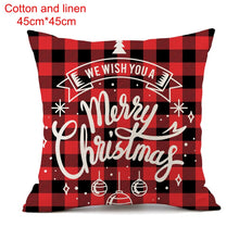 Load image into Gallery viewer, 45cm Christmas Pillowcase Christmas Decorations for Home New Year Christmas Home Decorations Christmas Gift Natale Navidad 2021
