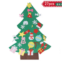 Load image into Gallery viewer, Kids DIY Felt Christmas Tree Merry Christmas Decorations For Home 2021 Christmas Ornaments Navidad 2022 New Year Gifts Xmas Tree

