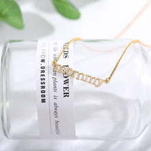 Load image into Gallery viewer, Zircon Mommy Pendant Letters Necklace Stamped Word Initial Love Alphabet Mother Necklaces for Thanksgiving Mother&#39;s Day Gifts
