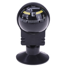 Load image into Gallery viewer, High Quality 1Pc 360 Degree Rotation Waterproof Vehicle Navigation Ball Shaped Car Compass with Suction Cup 2.4x1.26 inch
