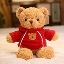 Load image into Gallery viewer, 30cm Soft Teddy Bear Plush Toy Stuffed Animals Accompany Toys Playmate Sweater Doll PP Cotton Kids Toys Christmas Birthday Gifts
