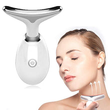 Load image into Gallery viewer, Neck Face Beauty Device LED 3 Colors Photon Therapy Skin Tighten Reduce Double Chin Anti Wrinkle Remove Skin Care Tools
