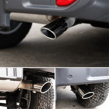 Load image into Gallery viewer, for Jeep Wrangler JL 2018 2019 2020 2021 2022 Tail Exhaust Tip Pipes Education Pipe Muffler Chrome Car Exterior Accessory
