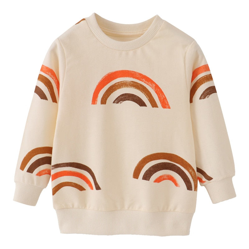 Jumping Meters New Arrival 2021 Panda Sweatshirts For Boys Girls Wear Hot Selling Baby Clothes Autumn Spring Long Sleeve Shirts