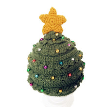 Load image into Gallery viewer, Christmas 2020 Baby Hat Mother Daughter Winter New Hat Christmas Tree Star Woolen Caps Warm Family Matching Outfits
