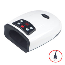 Load image into Gallery viewer, Heated Hand Massager Physiotherapy Equipment Pressotherapy Palm Massage Device Air Compression Finger Massager Apparatus
