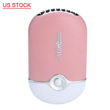 Load image into Gallery viewer, 1PCs Mini Portable USB Eyelash Fan Air Conditioning Blower Glue Grafted Eyelashes Dedicated Dryer Makeup Tools Accessories
