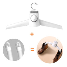Load image into Gallery viewer, Smart Frog Portable Clothes Dryer Electric Shoes Clothes Drying Rack Hangers Foldable heater hanger
