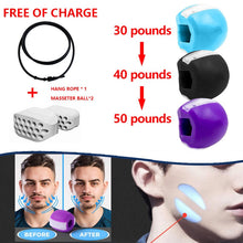 Load image into Gallery viewer, Fitness Face Masseter men facial pop n go mouth jawline Jaw Muscle Exerciser chew ball chew bite breaker training Body Skin Care
