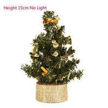 Load image into Gallery viewer, 15/20/30/40CM Table LED Christmas Tree Nightlight Decoration Light Pine Tree Mini Xmas Tree Christmas Decoration New Year Gift

