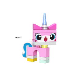 Load image into Gallery viewer, Single Building Blocks Cartoon Movie Bricks Unikitty Super Angry Astro Queasy Biznis Unicorn Kitty toys for children
