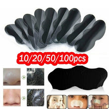 Load image into Gallery viewer, 10-100pcs Nose Blackhead Remover Mask Deep Cleansing Skin Care Shrink Pore Acne Treatment Mask Nose Black dots Pore Clean Strips

