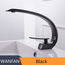 Load image into Gallery viewer, Basin Faucets Modern Bathroom Mixer Tap Brass Washbasin Faucet Single Handle Single Hole Elegant Crane For Bathroom LH-16990
