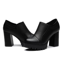 Load image into Gallery viewer, Ladies winter platform platform women&#39;s shoes thick heel casual shoes
