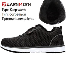 Load image into Gallery viewer, LARNMERN Men Steel Toe Safety Shoes For Men Lightweight Breathable Work Shoes Men&#39;s Security Footwear Protective Sneaker
