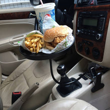 Load image into Gallery viewer, Adjustable Car Cup Holder Drink Coffee Bottle Organizer Accessories Food Tray Automobiles Table for Burgers French Fries
