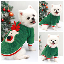 Load image into Gallery viewer, Warm Dog Winter Clothes Soft Pet Dog Clothing For Christmas Cute Dogs Pajamas Fleece Pet Dogs Clothes Coat Jacket Dog Products
