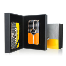 Load image into Gallery viewer, COHIBA Cigar Lighter Torch 3 Jet Flame Refillable Butane Gas Cigarette Windproof  Lighter Smoking Accessories for Gift Box

