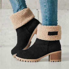 Load image into Gallery viewer, Women Winter Fur Warm Snow Boots Ladies Warm wool booties Ankle Boot Comfortable Shoes plus size 35-43 Casual Women Mid Boots
