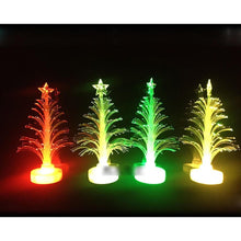 Load image into Gallery viewer, Led Color Changing Mini Christmas Tree Pine Tree Diy Christmas Decora Home Table Navidad Xmas Ornaments 2021 New Year Decor
