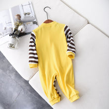 Load image into Gallery viewer, Christmas Spring Autumn Baby Clothing Newborn Soft Striped Rompers 0-24m Infant Jumpsuit Baby Cartoon Costumes Pajamas
