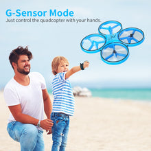 Load image into Gallery viewer, Mini Drone SNAPTAIN SP300 dron Hand Operated RC Quadcopter Long Flight Time Dron Easy Hand-operated Drones Toy For Kids gift RC
