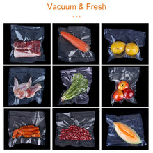 Load image into Gallery viewer, White Dolphin Vacuum Food Sealer Machine 220V 110V Home Mini Vacuum Sealer Packaging Machine With 10pcs Food Storage Bags
