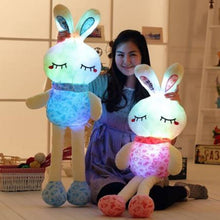 Load image into Gallery viewer, 75CM Led Luminous Glowing Toy Light Up Plush Rabbit Doll Christmas New Year Birthday Gift For Kid Girlfriend Child WJ447
