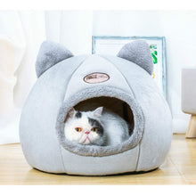 Load image into Gallery viewer, Cute Pet Cat House Puppy Bed Foldable Warm Protable Traval Outdoor Beds for Rabbits Hamster Cats Pet House Willstar

