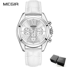 Load image into Gallery viewer, MEGIR Luxury Brand Quartz Women Watches Fashion Sport Ladies Watch Clock Top Brand Chronograph Wristwatch Relogio Feminino 2020
