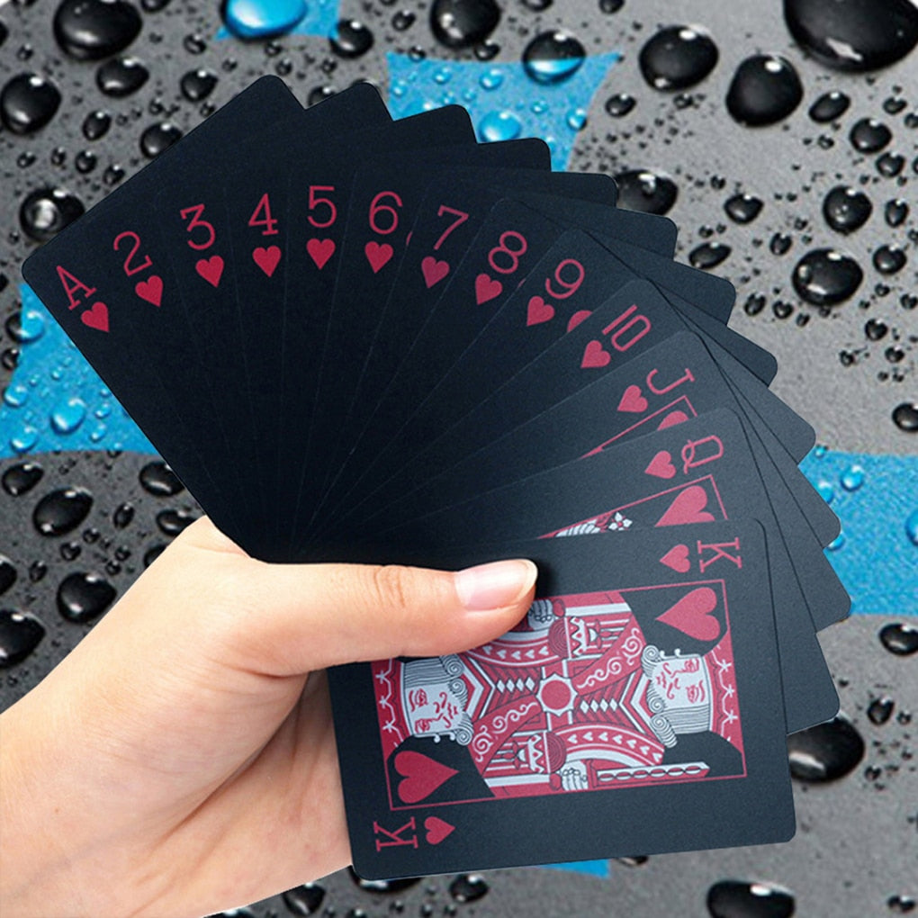 54pcs/set Waterproof Playing Card Board Game Party Entertainment Standard Playing Cards PVC