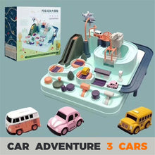 Load image into Gallery viewer, Baby Toys Car Adventure Game Manual Rail Train Track Montessori Educational Toy for Children Education Toys Birthday Gift
