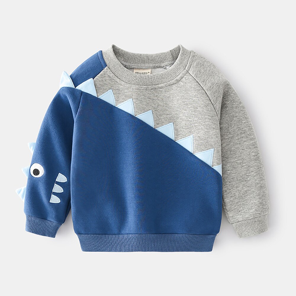 LZH Cute Sweatshirt For Children's Clothes Form 2 To 6 Years 2021 Long Sleeve  Kids Sweater Boys Tops Autumn Baby Boys Pullover