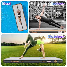 Load image into Gallery viewer, Gymnastics Airtrack Tumble Air track Tumbling Mat Gymnastics Landing Mattress Air Yoga Mat for indoor Sport Kids Christmas Gift
